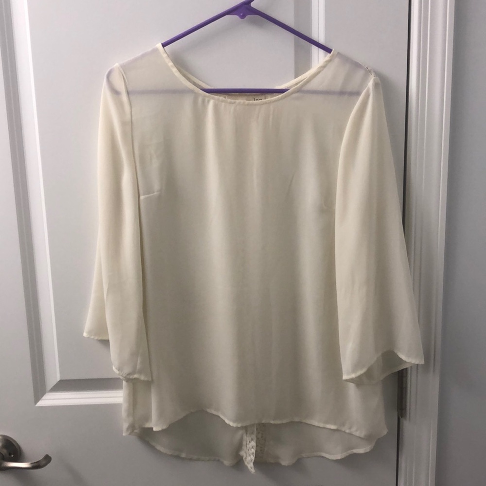 Gorgeous cream colored blouse